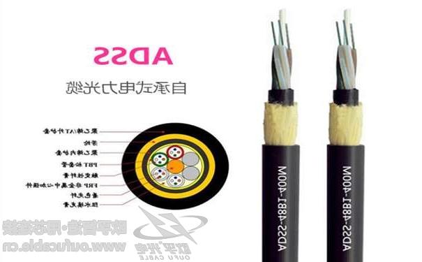 定西市欧孚24芯ADSS光缆厂家价格批发 国标光缆-质量保证